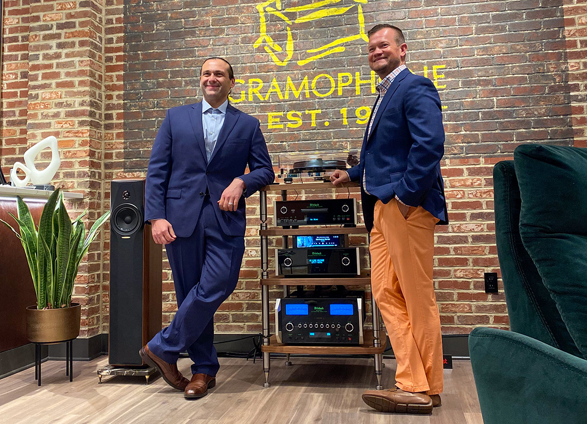 Gramophones CEO Andrew Davis and Ed