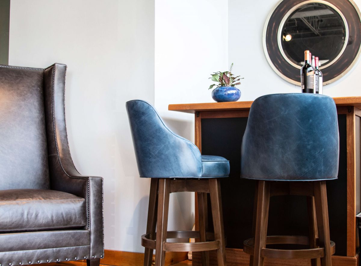 classic Leather-bar stools