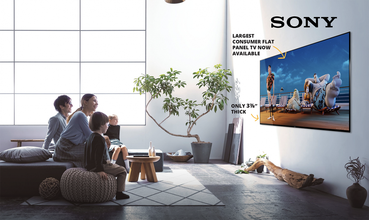 pulver Fortælle Overskæg Sony 100-inch 4K TV | Gramophone